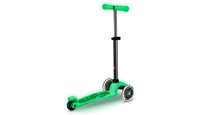 Самокат Micro Mini Deluxe Glow LED - дополнительное фото 2