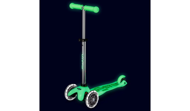 Самокат Micro Mini Deluxe Glow LED - дополнительное фото 4