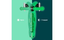 Самокат Micro Mini Deluxe Glow LED - дополнительное фото 5