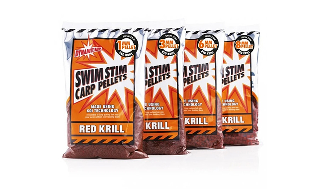 Пеллетс Dynamite Baits Swim Stim 8 мм 900 г - фото 1