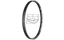 Обід Race Face ARC Offset 27.5" 40 28H - дополнительное фото 1
