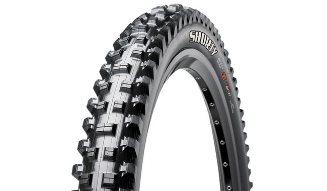 Покришка Maxxis Shorty 27.5x2.5" WT 3C MaxxGrip DH TR - фото 1