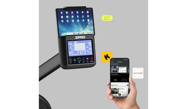 Гребной тренажер Zipro Power 10 - дополнительное фото 3