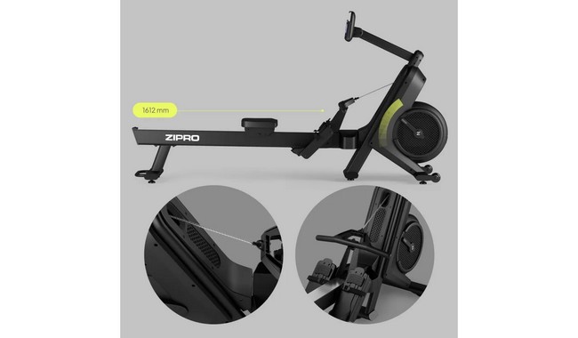 Гребной тренажер Zipro Power 10 - дополнительное фото 4