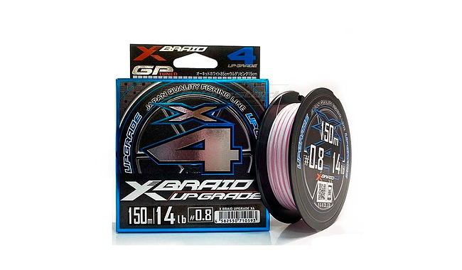 Шнур YGK X-Braid Upgrade X4 150 м #0,25 2,27 кг - фото 1