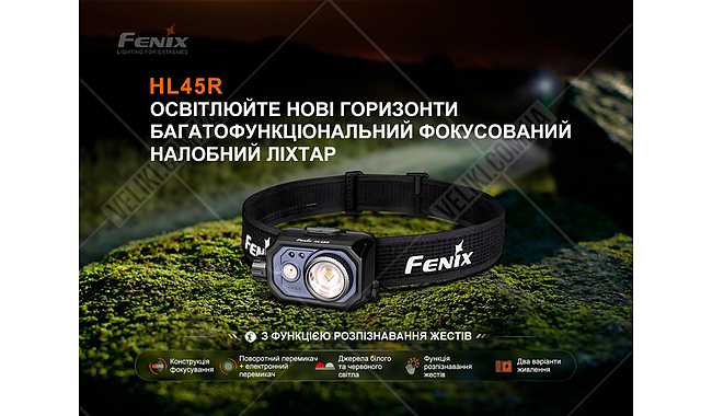 Фонарь Fenix HL45R LED - дополнительное фото 5