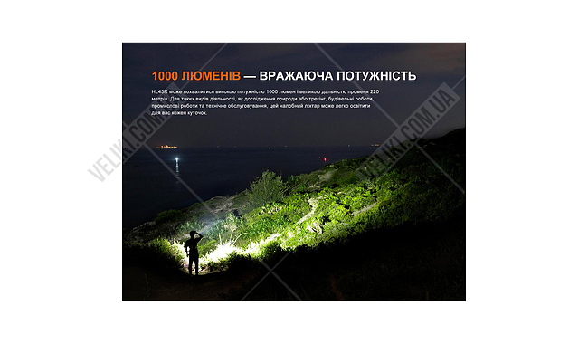 Фонарь Fenix HL45R LED - дополнительное фото 7