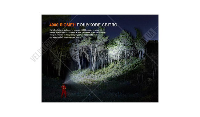 Ліхтар Fenix HP35R SAR - дополнительное фото 6