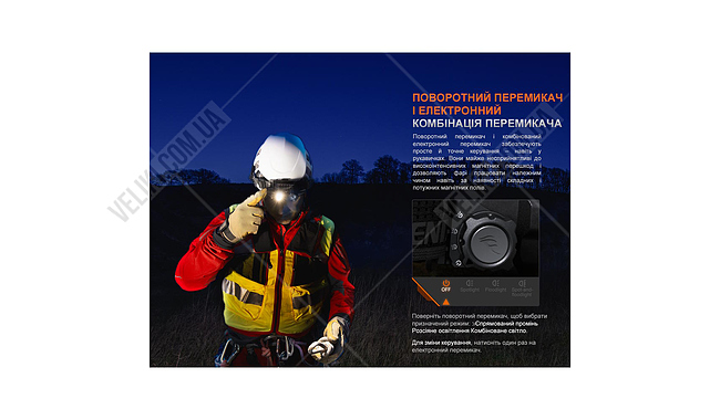 Ліхтар Fenix HP35R SAR - дополнительное фото 7