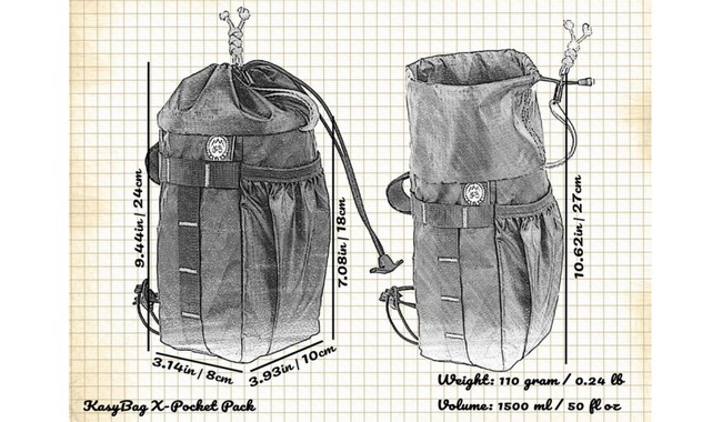 Сумка на руль KasyBag X-Pocket Pack One Hand - дополнительное фото 14