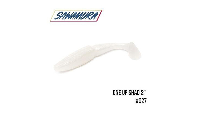 Віброхвіст Sawamura One'Up Shad 2" 9 шт - фото 8