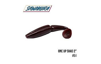 Віброхвіст Sawamura One'Up Shad 2" 9 шт