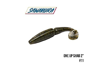 Виброхвост Sawamura One'Up Shad 4" 6 шт