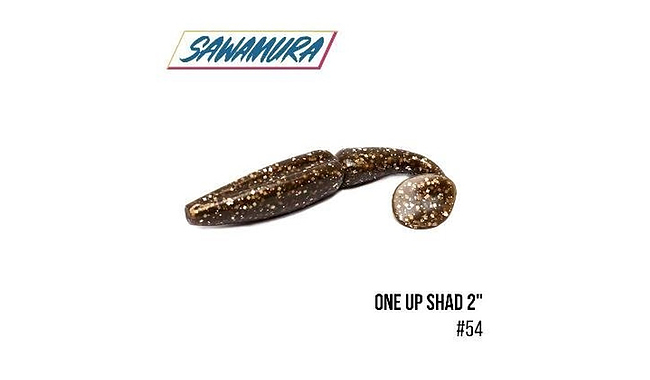 Виброхвост Sawamura One'Up Shad 4" 6 шт - фото 2