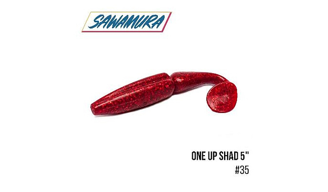 Віброхвіст Sawamura One'Up Shad 5" 5 шт - фото 11