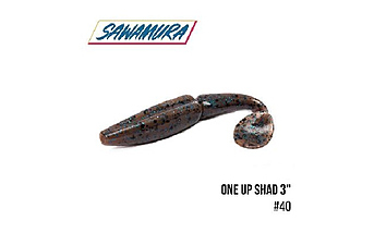 Виброхвост Sawamura One'Up Shad 5" 5 шт