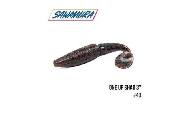 Віброхвіст Sawamura One'Up Shad 5" 5 шт - фото 9