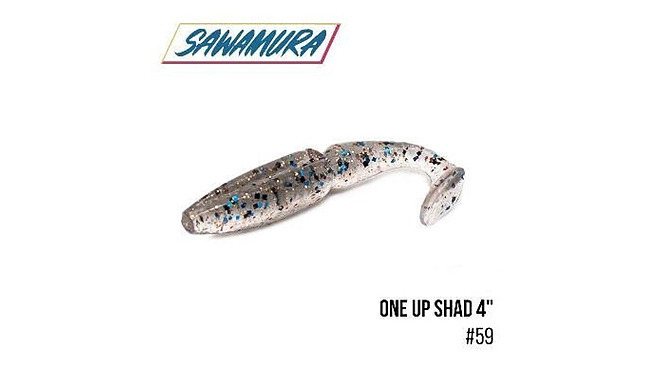 Віброхвіст Sawamura One'Up Shad 5" 5 шт - фото 7