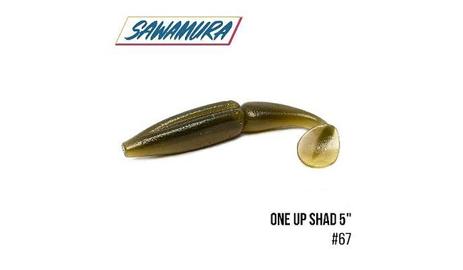 Віброхвіст Sawamura One'Up Shad 5" 5 шт - фото 5