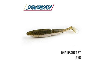 Виброхвост Sawamura One'Up Shad 5" 5 шт