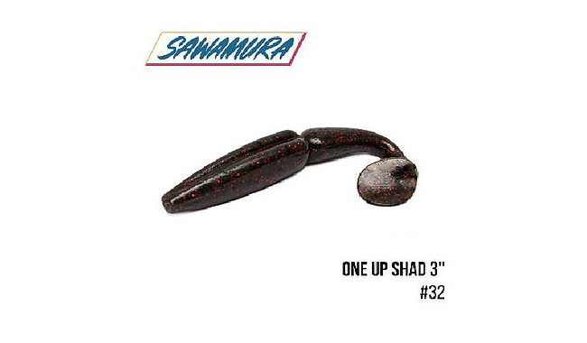 Виброхвост Sawamura One'Up Shad 6" 4 шт - фото 9