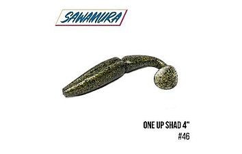 Віброхвіст Sawamura One'Up Shad 6" 4 шт
