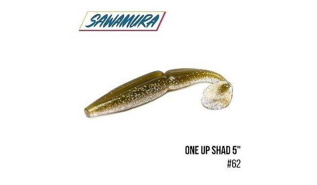 Виброхвост Sawamura One'Up Shad 6" 4 шт - фото 3