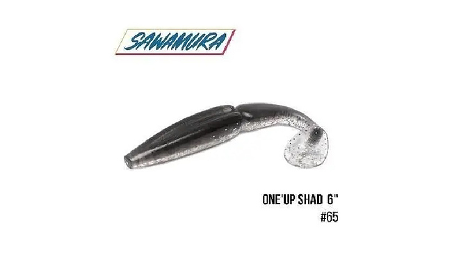 Виброхвост Sawamura One'Up Shad 6" 4 шт - фото 11