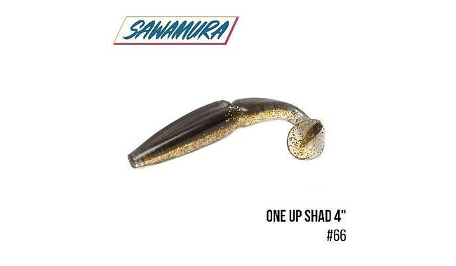 Виброхвост Sawamura One'Up Shad 6" 4 шт - фото 2