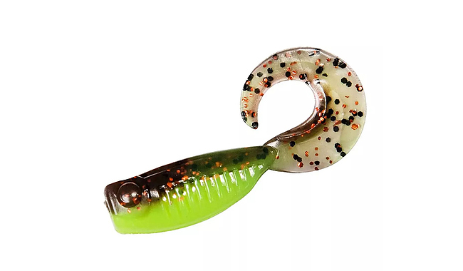 Твистер Z-Man Guppy Grubz 2" 8 шт - фото 6
