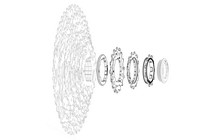 Звезды кассеты Tektro CS-M350-9 11-13-16T - фото 1