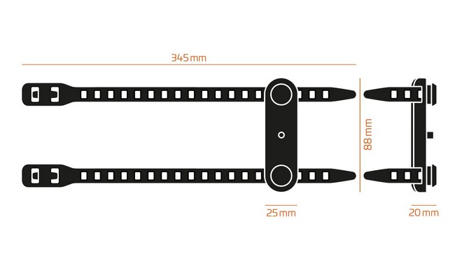 Крепление велофляги Fidlock Twist Universal - дополнительное фото 3
