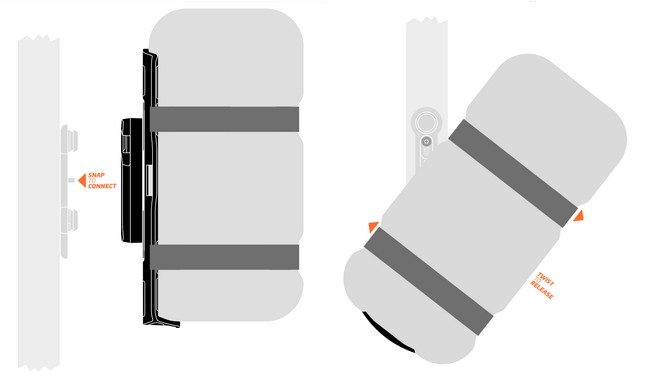 Кріплення Fidlock Twist XL - дополнительное фото 7