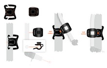 Кріплення трубки питної системи Fidlock Tube Clip Medium - дополнительное фото 3