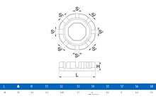 Ключ для спиц Unior 3.30-5.50 мм - дополнительное фото 1
