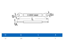 Ключ для спиц Unior 3.30x3.45 мм - дополнительное фото 1