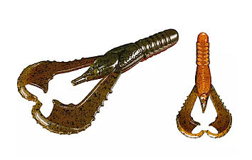 Рак Lunker City Karate Craw 4" 7 шт