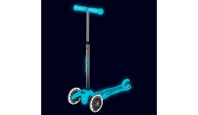 Самокат Micro Mini Deluxe Glow LED - дополнительное фото 14