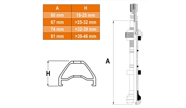 Датчики тиску SKS Airspy TL 60 мм - дополнительное фото 2