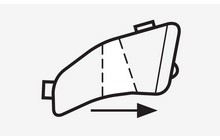 Сумка підсідельна Topeak Aero Wedge Pack Medium - дополнительное фото 4