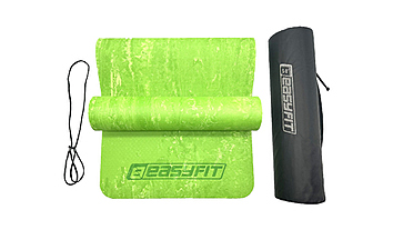 Коврик для фитнеса и йоги EasyFit Premium 1930s 8 мм