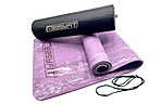 Килимок для фітнесу та йоги EasyFit Premium 1930s 8 мм - дополнительное фото 4