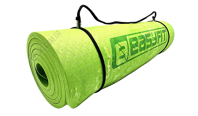 Килимок для фітнесу та йоги EasyFit Premium 1930 8 мм - дополнительное фото 6
