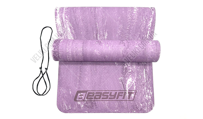 Килимок для фітнесу та йоги EasyFit Premium 1930 8 мм - дополнительное фото 3