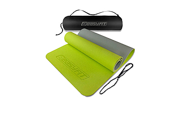 Коврик для фитнеса и йоги EasyFit TPE+TC 1924s 6 мм