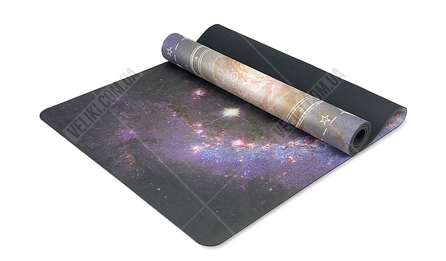 Килимок для йоги EasyFit Light VioletMoon 3 мм - дополнительное фото 6