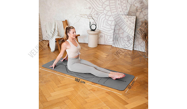 Коврик для йоги HMS YM10 8 мм - дополнительное фото 3
