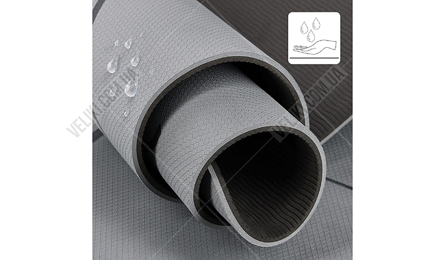 Коврик для йоги HMS YM10 8 мм - дополнительное фото 4