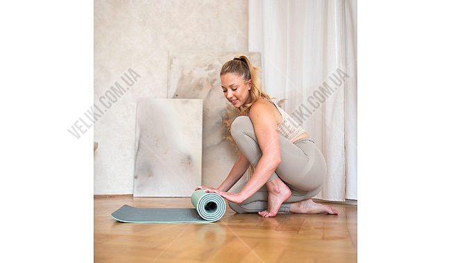 Коврик для йоги HMS YM10 8 мм - дополнительное фото 16