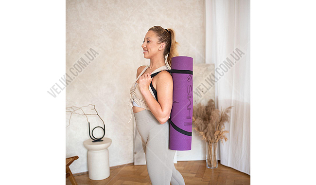 Коврик для йоги HMS YM10 8 мм - дополнительное фото 23